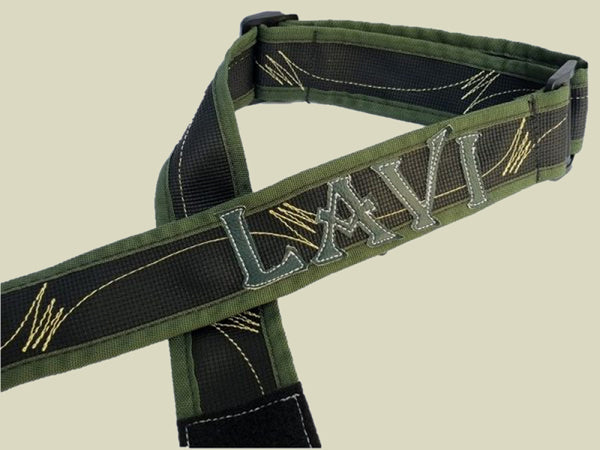 Cloth Rifle Sling- Green/Black